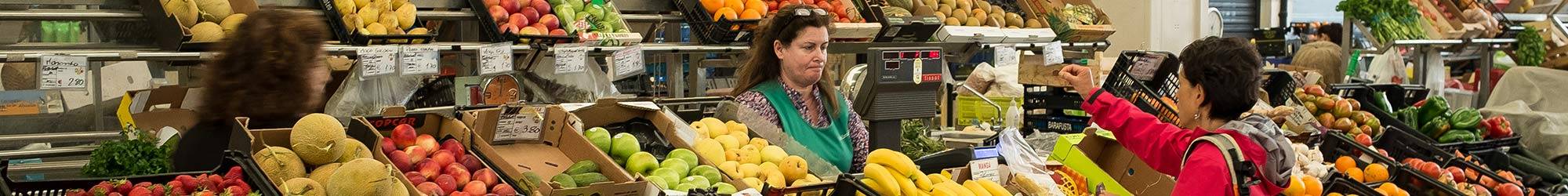 photo d'un étal de fruits